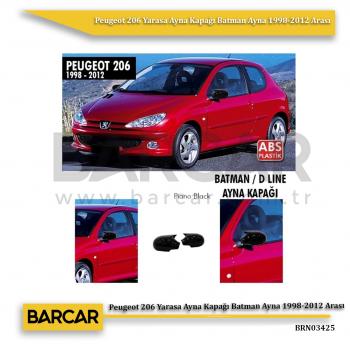 Peugeot 206 Yarasa Ayna Kapağı Batman Ayna 1998-2012 Arası