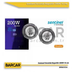 Sentınel Yuvarlak Hoparlör 200W 16 cm