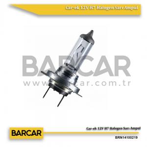 Car-ek 12V H7 Halogen Sarı Ampul